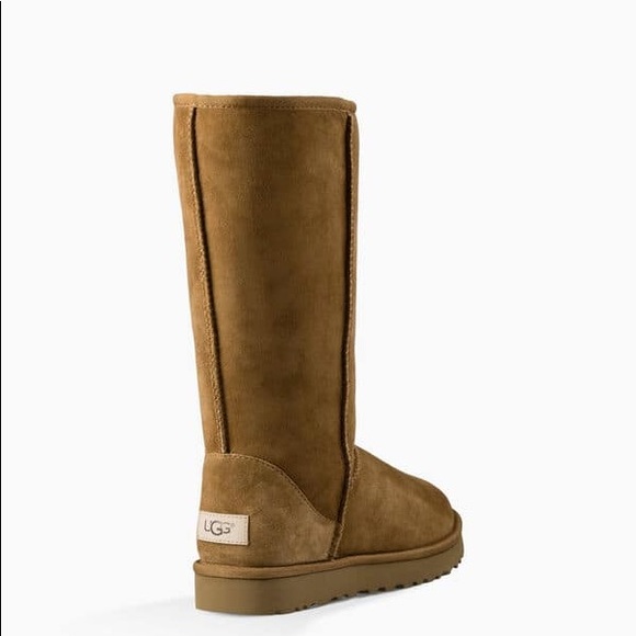 Authentic Uggs Classic Tall Chestnut Boot Size 8 - Picture 2 of 7